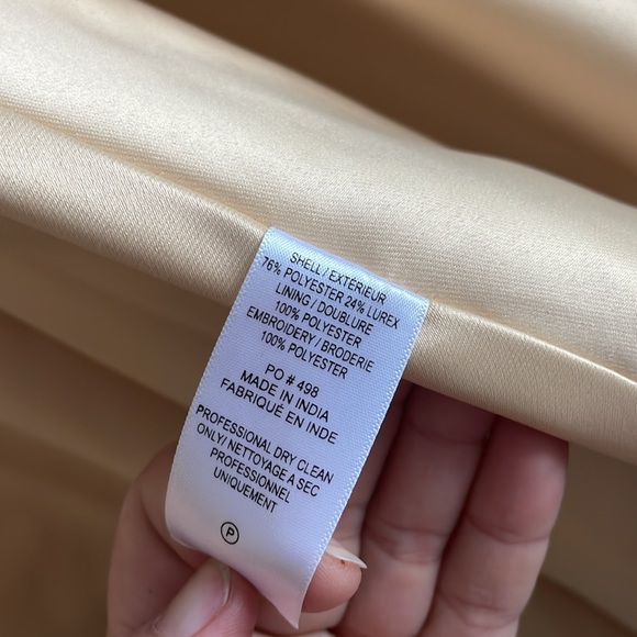 France’s Valentine short Metallic Jacquard swing coat plating , size M; new - Picture 7 of 10